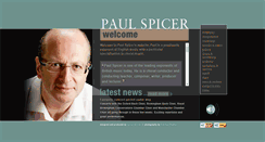 Desktop Screenshot of paulspicer.com